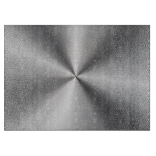 パーソナライズな金属放射状の質 カッティングボード (正面)