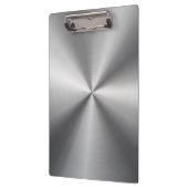 パーソナライズな金属放射状の質 クリップボード (左)