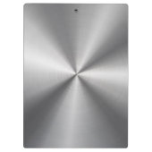 パーソナライズな金属放射状の質 クリップボード (裏面)