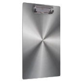 パーソナライズな金属放射状の質 クリップボード (右)