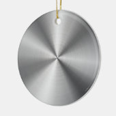 パーソナライズな金属放射状の質 セラミックオーナメント (左)