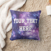 パーソナライズな銀河系の枕 クッション (ブランケット)