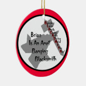 パーソナライズな鍛治屋 セラミックオーナメント (右)