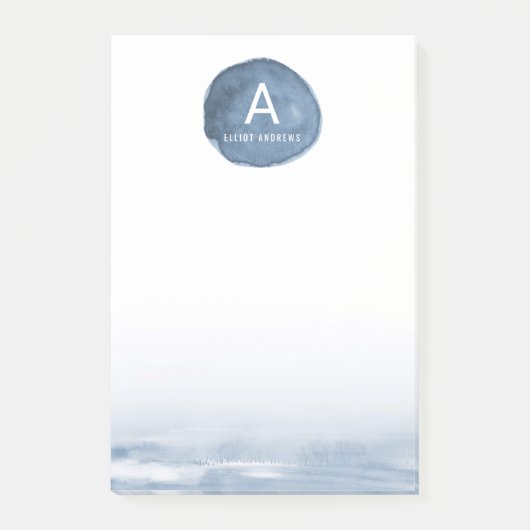 パーソナライズな青海原の汚れ| ポストイット (正面)