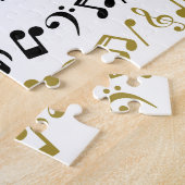 パーソナライズな音楽パズル ジグソーパズル (側面)