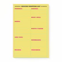 パーソナライズな食料雑貨のショッピング・リスト