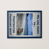 パーソナライズな驚きの休暇 ジグソーパズル (横)