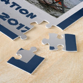 パーソナライズな驚きの休暇 ジグソーパズル (側面)