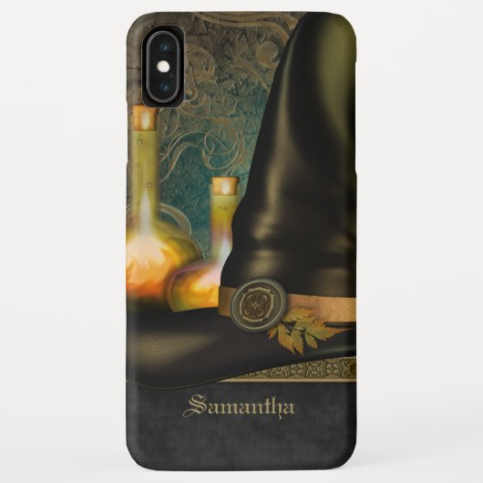 パーソナライズな魔法使いの帽子 Case-Mate iPhoneケース (裏面)