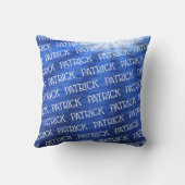 パーソナライズな鮫の枕 クッション (裏面)