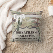 パーソナライズな16" x16"装飾用クッションの軍隊OCPの迷彩柄 クッション (ブランケット)