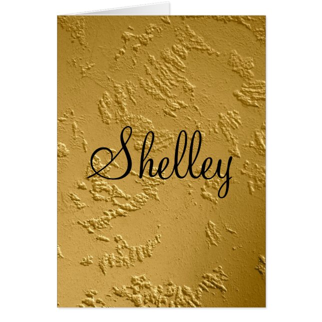 パーソナライズな24カラットの金ゴールド (正面)