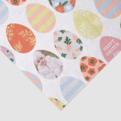 パーソナライズな3つの写真のイースターエッグ 薄葉紙 (詳細)