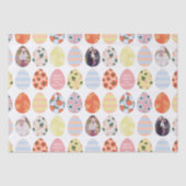 パーソナライズな3つの写真のイースターエッグ 薄葉紙 (正面)