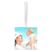 パーソナライズな4写真 キューブオーナメント (右)