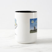 パーソナライズな552 ACWのスタッフのマグ ツートーンマグカップ (中央)