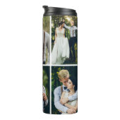 パーソナライズな6つの写真のギャラリー タンブラー (回転右)