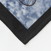 パーソナライズな6つの写真の文字のモザイク写真のコラージュ フリースブランケット (角)