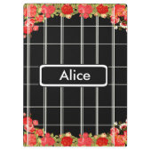 パーソナライズなA4クリップボードのフォルダー クリップボード (裏面)