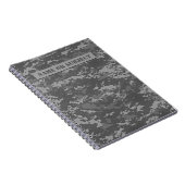 パーソナライズなACUデジタルの迷彩柄の螺線形ノート ノートブック (右側)