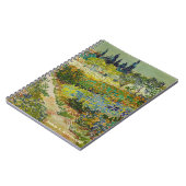 パーソナライズなArlesのゴッホの庭 ノートブック (左側)