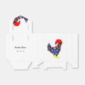 パーソナライズなBarcelosのオンドリのポルトガルの紋章 フェイバーボックス (折り畳みなし)