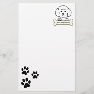 パーソナライズなBichon Frise 便箋