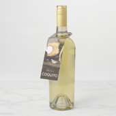 パーソナライズなCoquitoのココナッツクラシック ボトルネックタグ (アングル)