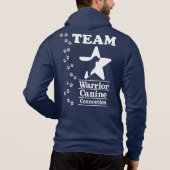 パーソナライズなEPW/OPPのチームWCC暗闇の服装 パーカ (裏面)