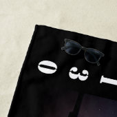 パーソナライズなKC-130ターボプロップ飛行機 ビーチタオル (インサイチュ)