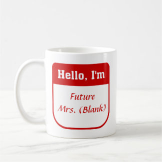 パーソナライズなMug未来の夫人- コーヒーマグカップ