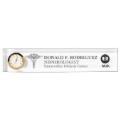 パーソナライズなNephrologist |の腎臓専門家 デスクネームプレート (正面)