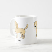 パーソナライズなRubyforniaはクラシックなマグの後をつけます コーヒーマグカップ (正面左)