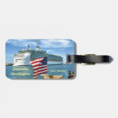 パーソナライズなSailaway ラゲッジタグ (裏面横)