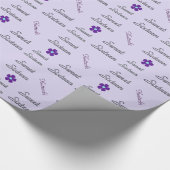 パーソナライズなSweet sixteen ラッピングペーパー (角)