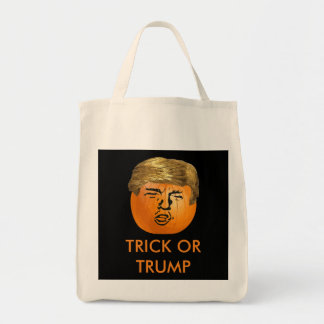 パーソナライズなTrumpkinのトリック・オア・トリートのバッグ トートバッグ
