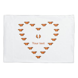 パーソナライズの情熱をハート形に  枕カバー