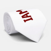 パーソナライズの結び付け私のリーダーが失敗しない ネクタイ (ロール)