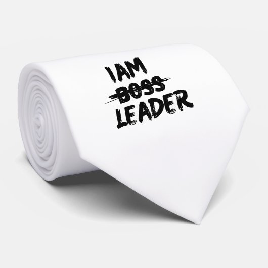 パーソナライズの結び付け私のリーダーが失敗しない ネクタイ (ロール)