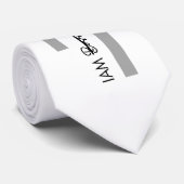 パーソナライズの結び付け私のリーダーが失敗しない ネクタイ (ロール)