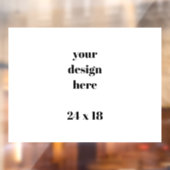 パーソナライズまたはカスタマイズ ウィンドウサイン (シート2)