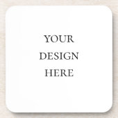 パーソナライズまたはカスタマイズ コースター (正面)