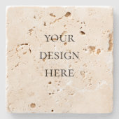 パーソナライズまたはカスタマイズ ストーンコースター (正面)