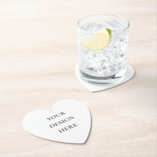 パーソナライズまたはカスタマイズ ペーパーコースター (インサイチュ)