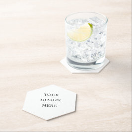 パーソナライズまたはカスタマイズ ペーパーコースター