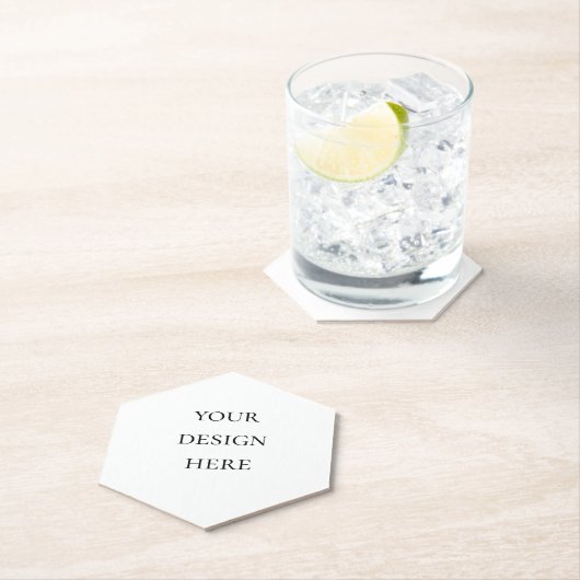 パーソナライズまたはカスタマイズ ペーパーコースター (インサイチュ)