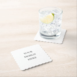 パーソナライズまたはカスタマイズ ペーパーコースター