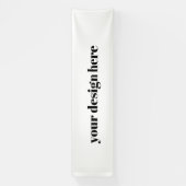 パーソナライズまたはカスタマイズ 横断幕 (縦)