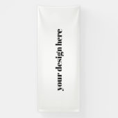 パーソナライズまたはカスタマイズ 横断幕 (縦)