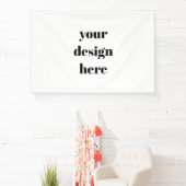 パーソナライズまたはカスタマイズ 横断幕 (インサイチュ)